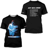 Vintage Jeff Beck Wired Japan Tour 2000 Wired Third Solo Album 3d Shirt