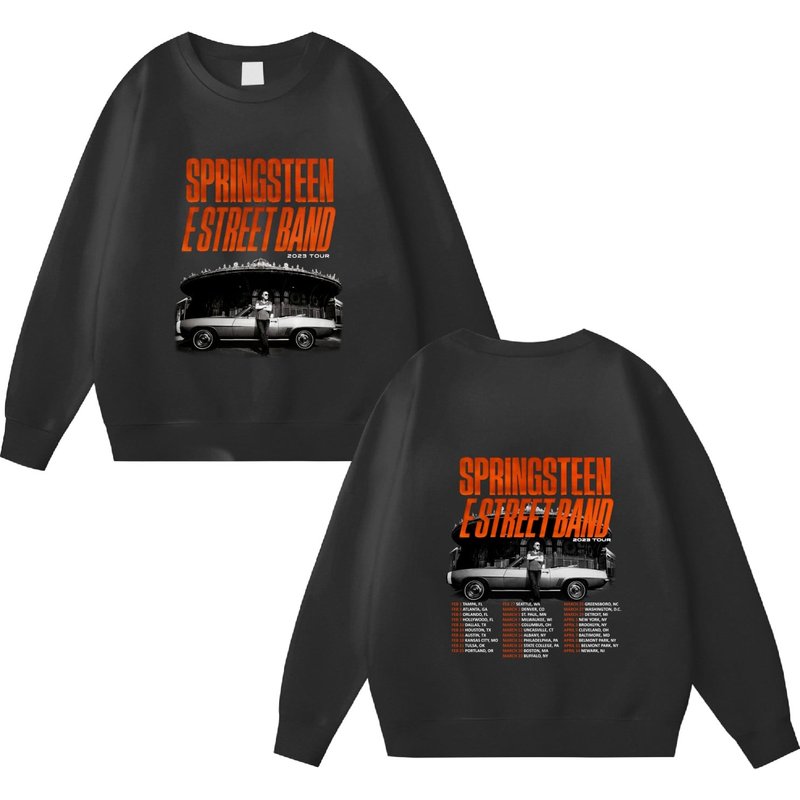 Bruce Springsteen And The E Street Band Tour 2023 Shirt, Springsteen E Street Band 2023 Shirt — Sweats à capuche pour hommes
