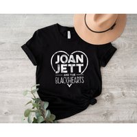 Joan Jett Blackhearts Logo Shirt