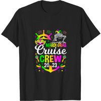 Mardi Gras Cruise Crew 2023 Cruising Funny Festival Party T-shirt — Mens T Shirts