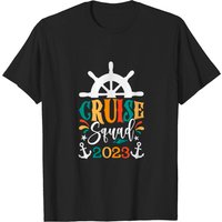 Cruise Squad 2023 Matching Family Group With Anchor T-shirt — T-shirts pour hommes