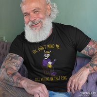 Funny Vikings Shirt Oh Don't Mind Me Beer Team Makes Me Drink Minnesota Football — Mens T Shirts