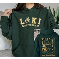 Loki Laufeyson Sweatshirt, God Of Mischief Sweatshirt
