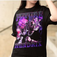 Vintage Future Hendrix Graphic Shirt, Rapper Shirt — T-shirts pour hommes