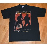 1990's Bruce Springsteen Vintage Concert 1999 Tour Rock T-shirt — T-shirts pour hommes