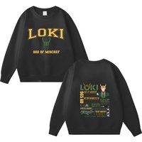 God Of Mischief Hoodie, Loki Double Side Sweatshirt — Sweats à capuche pour hommes