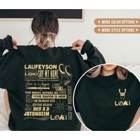 Loki Quotes Sweatshirt For Fans — Sweats à capuche pour hommes