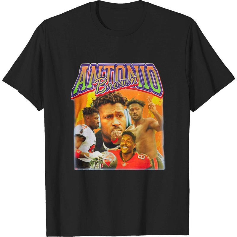 Antonio Brown Vintage Shirt — T-shirts pour hommes