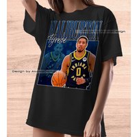 Limited Tyrese Haliburton Tshirt Tyrese Haliburton Shirt Vintage 90s Oversize Shirt