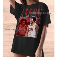 Limited Jarrett Allen Tshirt Jarrett Allen Shirt Vintage 90s — T-shirts pour hommes