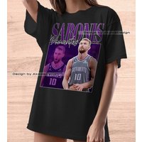 Limited Domantas Sabonis Tshirt Domantas Sabonis Shirt Vintage 90s — T-shirts pour hommes