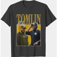 Limited Mike Tomlin Vintage 90s Oversize Shirt — T-shirts pour hommes