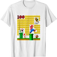 Mario 100 Days Of School Shirt, 100th Day Of School, Video Game 100 Days Shirt