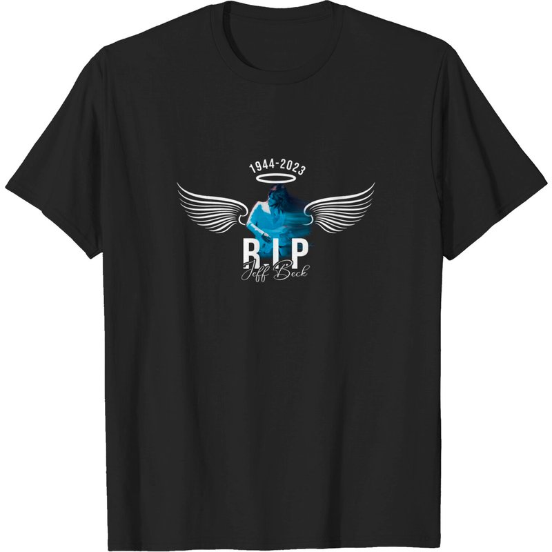 Rip Jeff Beck Shirt, Rip Jeff Beck T-shirt, Rock Music Legend Shirt — Mens T Shirts