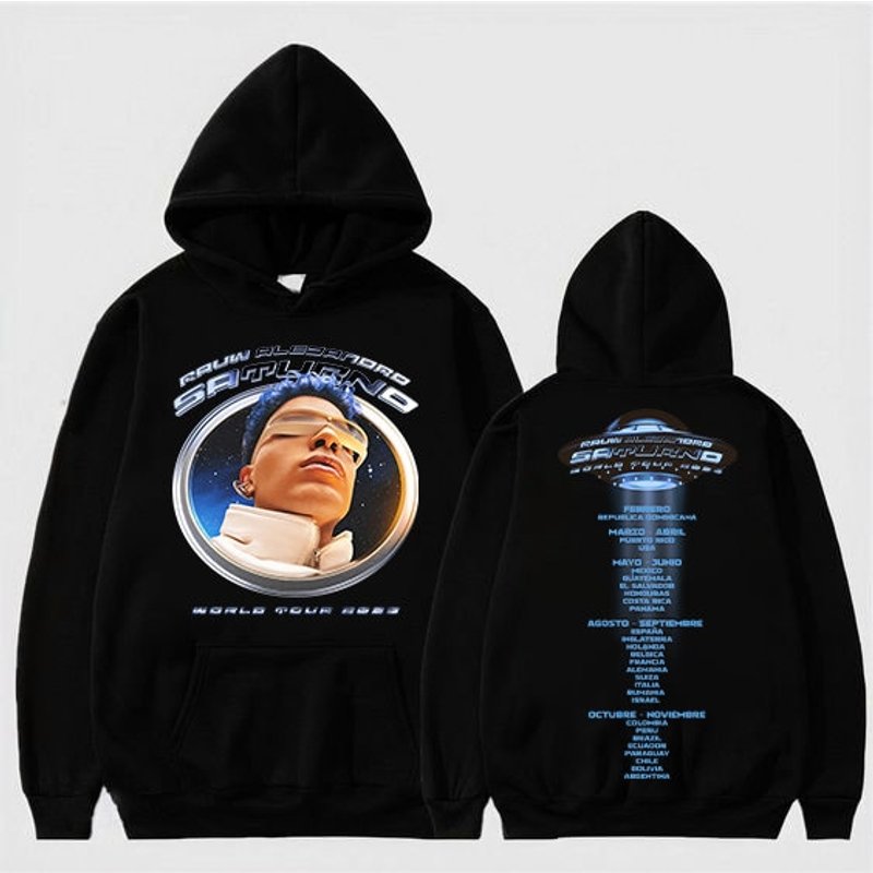 Rauw Alejandro Tee, Rauw Alejandro World Tour 2023 Hoodie