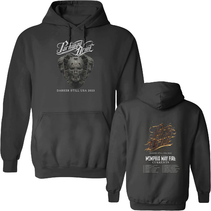 Parkway Drive Darker Still Usa 2023 Tour, Parkway Drive Album Hoodie — Sweats à capuche pour hommes