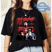 21 Savage Vintage Graphic Tee — T-shirts pour hommes