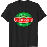 Claussen Pickles Food Snack Gift T Shirt — T-shirts pour hommes