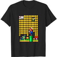 Mario 100 Days Of School Shirt, 100th Day Of School, Video Game 100 Days Shirt