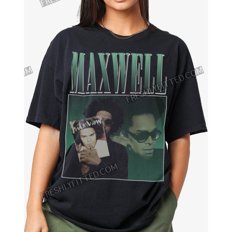 Maxwell T Shirt, Hip Hop T Shirt, Rap Concert Tees — T-shirts pour hommes