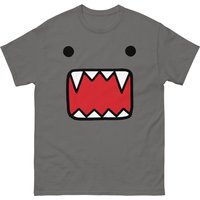 Domo Kun Face T-shirt, Monster Eyes Mouth Shirt, Cartoon Graphic