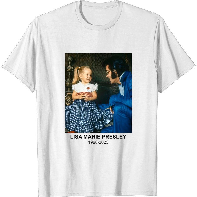 Lisa Marie Presley 1968-2023 Shirt, Rest In Peace Lisa Marie Presley T Shirt — Mens T Shirts