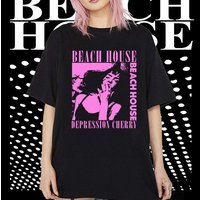 Beach House Band T-shirt, Depression Cherry — Mens T Shirts