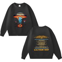 Boston Rock Band 1987 Concert Sweatshirt - Anniversary Gift For Fans — Sweats à capuche pour hommes