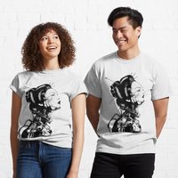 Cyberpunk Girl Vaporwave Aesthetic Classic T-shirt