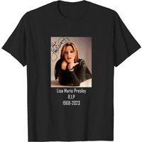 Rip Lisa Marie Presley Shirt, Rest In Peace Lisa Marie Presley 1968-2023 Shirt — T-shirts pour hommes