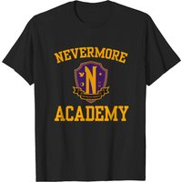 Wednesday Addams Shirt, Nevermore Academy Shirt, Horror Movie Shirt — T-shirts pour hommes