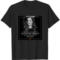 Rip Lisa Marie Presley T-shirt - Commemorative Design