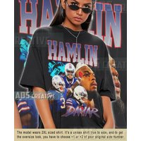 Professional Football Player Damar Hamliinn Shirt