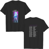 Carrie Underwood Tour 2023 T-shirt, Rhinestones Tour 2023 Double Sided Shirt — T-shirts pour hommes