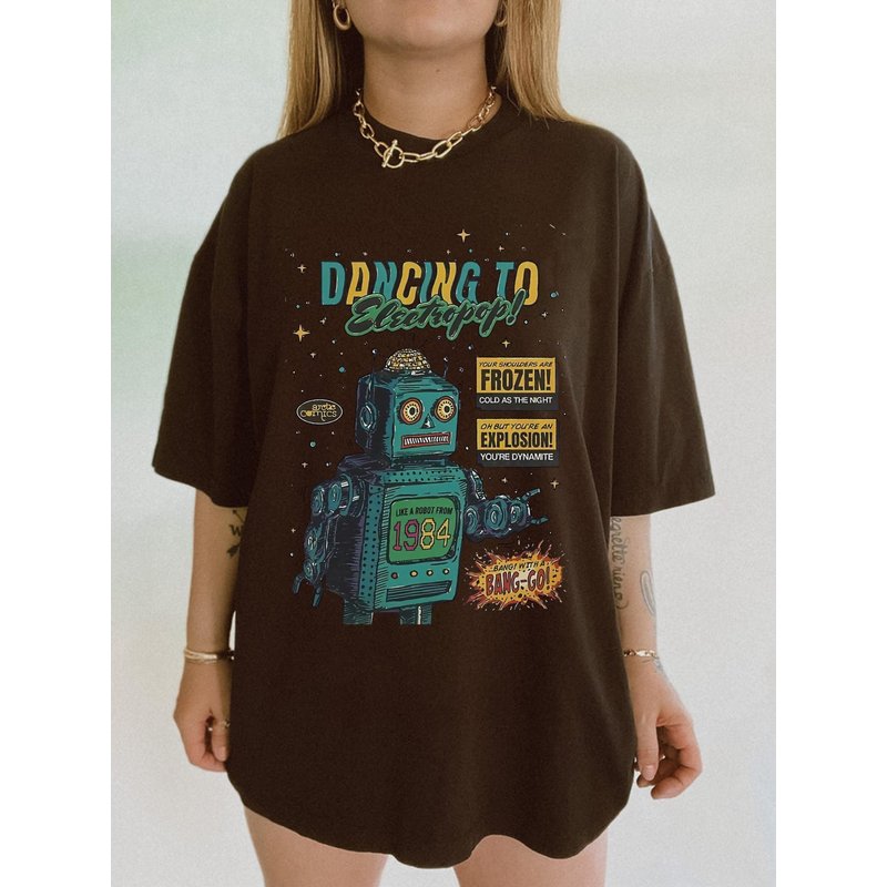 Dancing To Electropop Arctic Monkey Shirt — T-shirts pour hommes