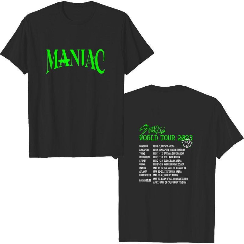Stray Kids World Tour 2023 Shirt. Stray Kids Maniac Tour Shirt — T-shirts pour hommes
