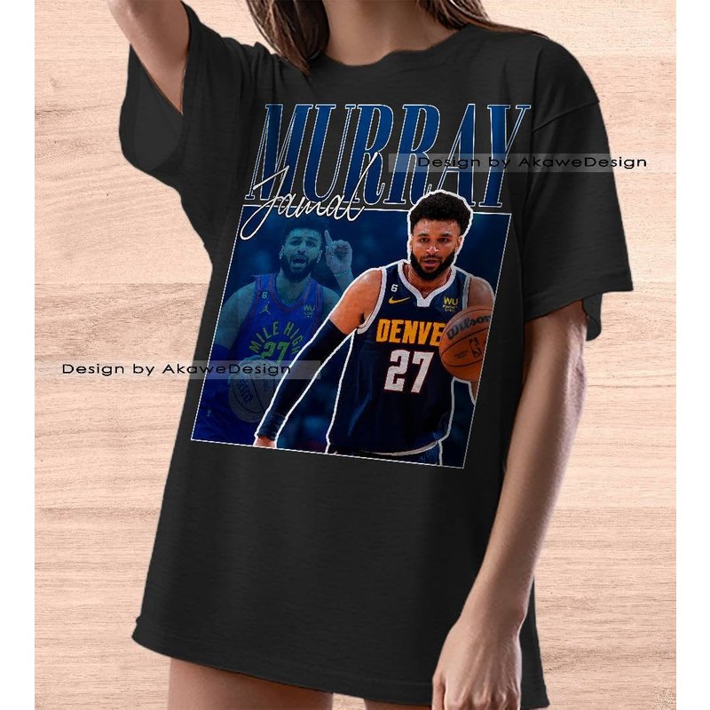 Jamal Murray Tshirt Jamal Murray Shirt Vintage 90s Oversize Shirt — T-shirts pour hommes