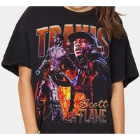 Vintage Travis Scott Rapper Graphic Tshirt - Travis Scott Vintage Graphic — Mens T Shirts