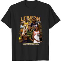 Lebron James Basketball Vintage Graphic Tshirt