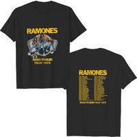 Ramones Road To Ruin Tour 1979 T-shirt