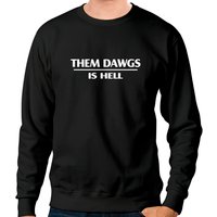 Them Dawgs Is Hell Back To Back 2021 2022 Championship Sweatshirt — Sweats à capuche pour hommes