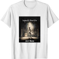 Jeff Beck 1944 - 2023 Shirt, Legends Never Die Jeff Beck Shirt, Vintage Jeff Beck Guitarist Shirt — T-shirts pour hommes