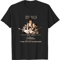 R.i.p Jeff Beck 1944-2023 Memories Shirt, Jeff Beck Rip Guitar Legend Merch