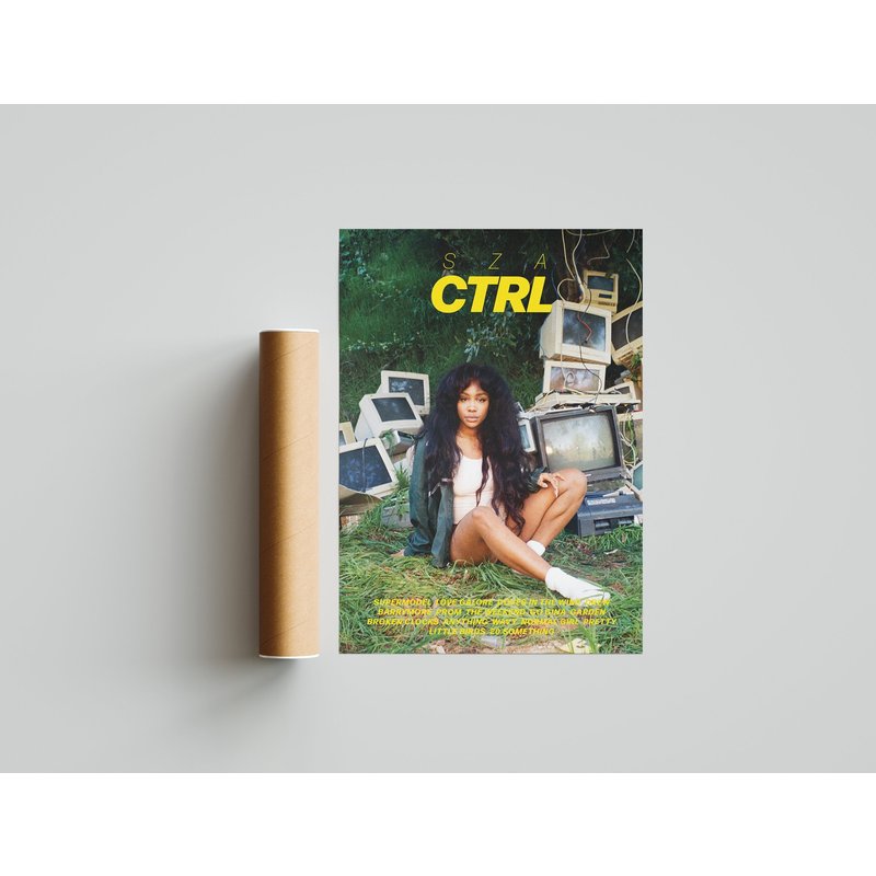 Sza 'ctrl' Album Poster | Custom Album Tracklist Poster — Posters & Prints