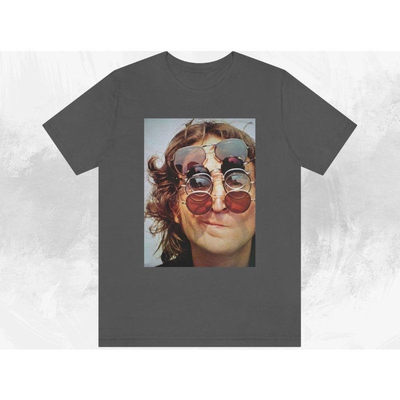 John Lennon Shirt | Unisex Mens Womens Cotton — T-shirts pour hommes