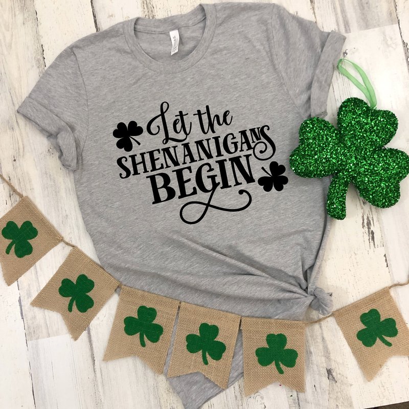 Let The Shenanigans Begin Shirt — Mens T Shirts
