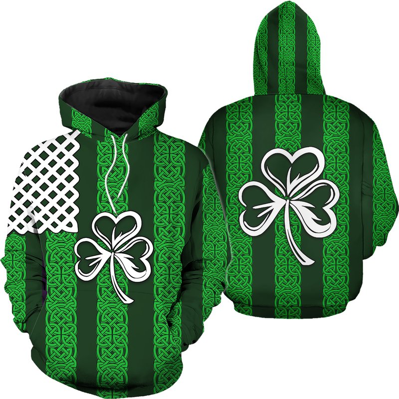 Irish Full Hoodie Flag St.patrick's Day — Sweats à capuche pour hommes