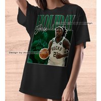 Limited Jrue Holiday Tshirt Jrue Holiday Shirt Vintage 90s Oversize Shirt — T-shirts pour hommes