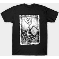 Pulk/pull Revolving Doors - Illustrated Lyrics - Radiohead - T-shirt — Mens T Shirts