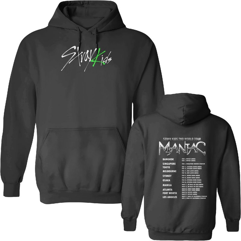 Stray Kids World Tour Shirt, Maniac World Tour 2023 Merch Hoodie